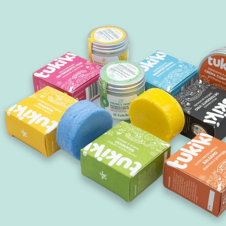 Cosmetici solidi plastic free tukiki