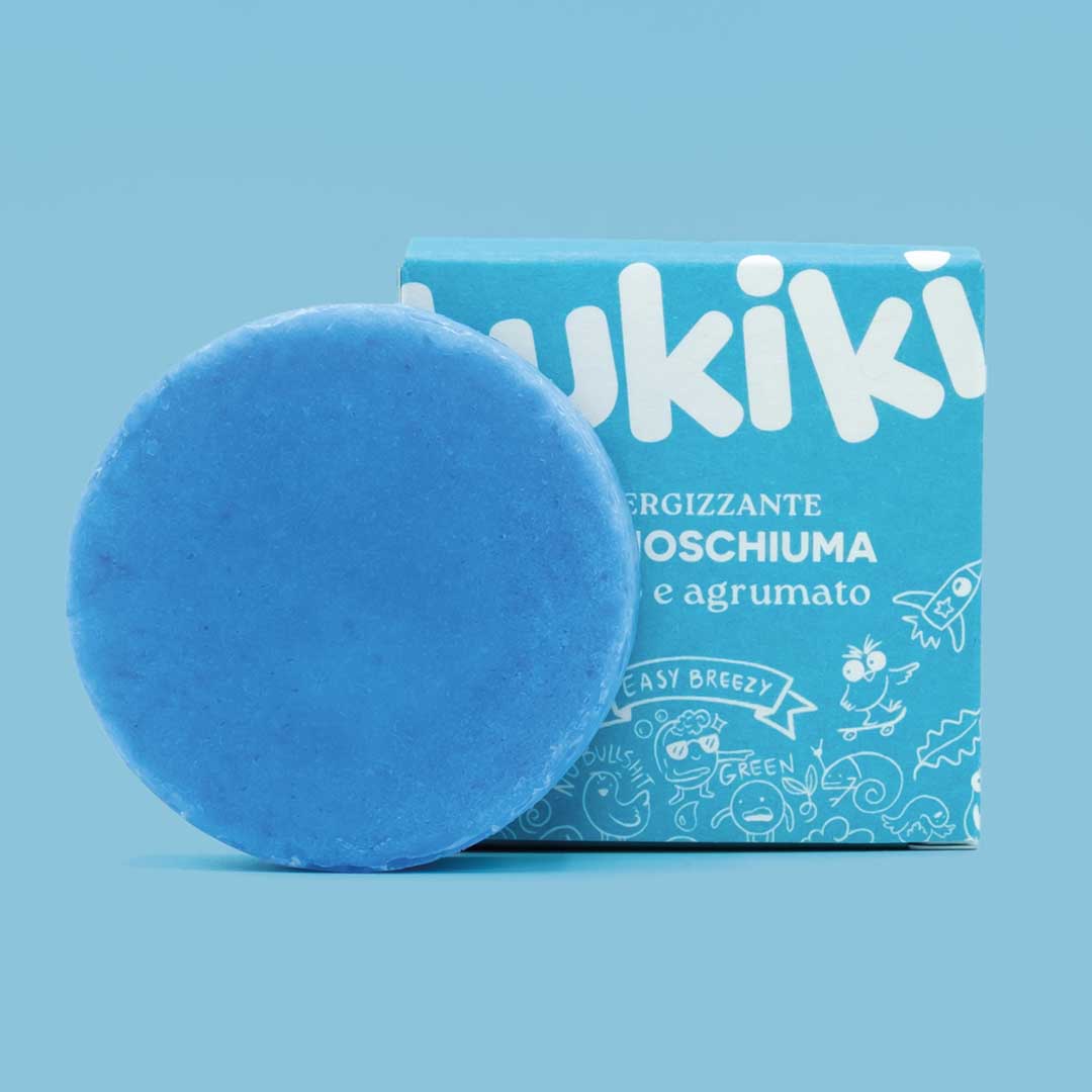 Bagnoschiuma solido fresco ed energizzante