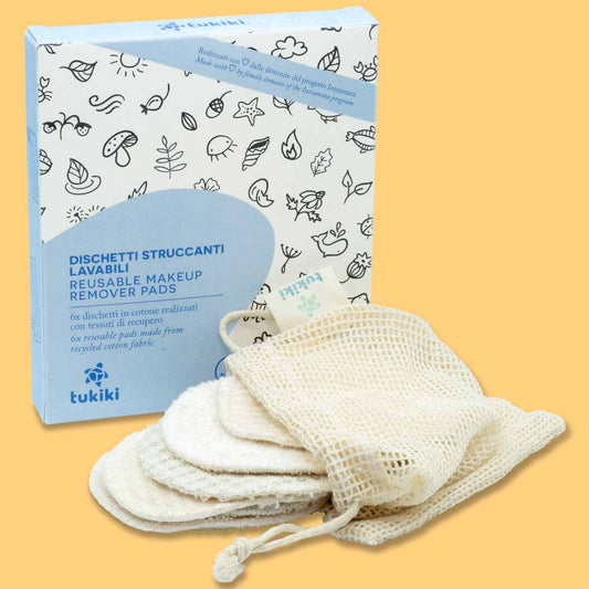 Dischetti struccanti lavabili tukiki