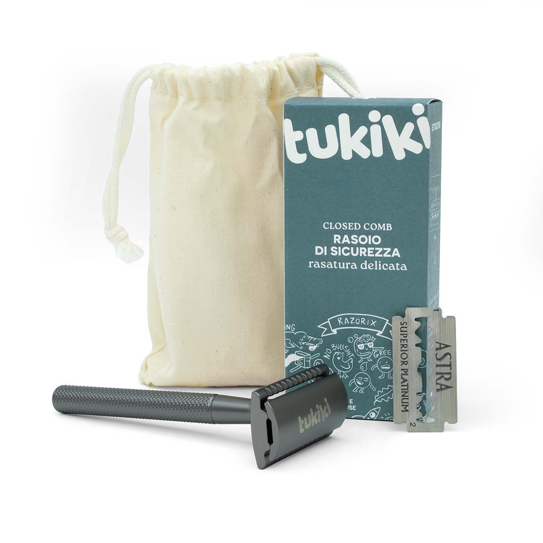 rasoio di sicurezza nero per tutto il corpo