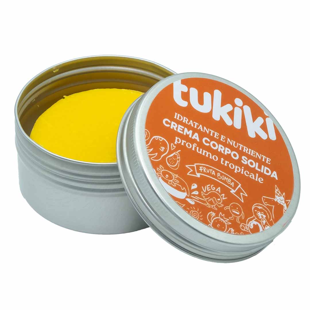 Crema corpo solida idratante e nutriente, note tropicali - Fruta Bomba